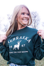 Load image into Gallery viewer, The Nebraska Buck Crewneck
