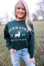 Load image into Gallery viewer, The Nebraska Buck Crewneck
