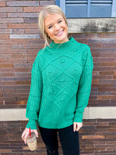 Load image into Gallery viewer, Winter Green Sweater
