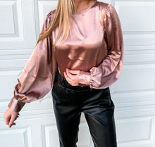 Load image into Gallery viewer, The Mocha Holiday Blouse
