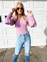 Load image into Gallery viewer, Lovin&#39; Lilac Bodysuit
