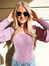 Load image into Gallery viewer, Lovin&#39; Lilac Bodysuit
